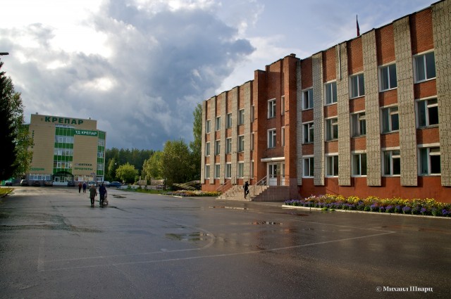 Центр Красновишерска