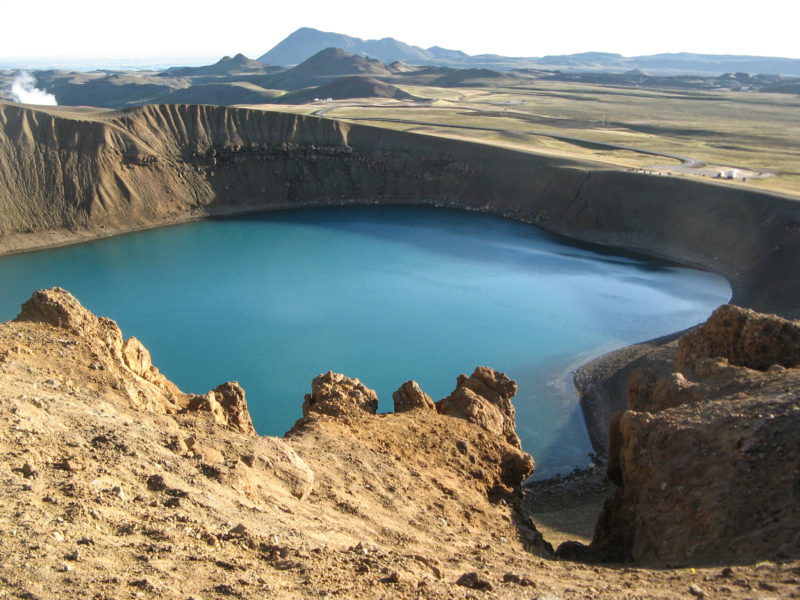 Crater lake Viti, т.е. Ад