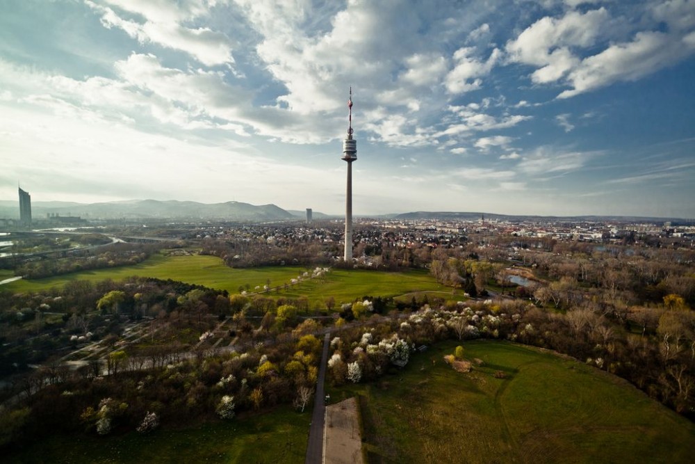 Дунайская башня – самая высокая точка Вены