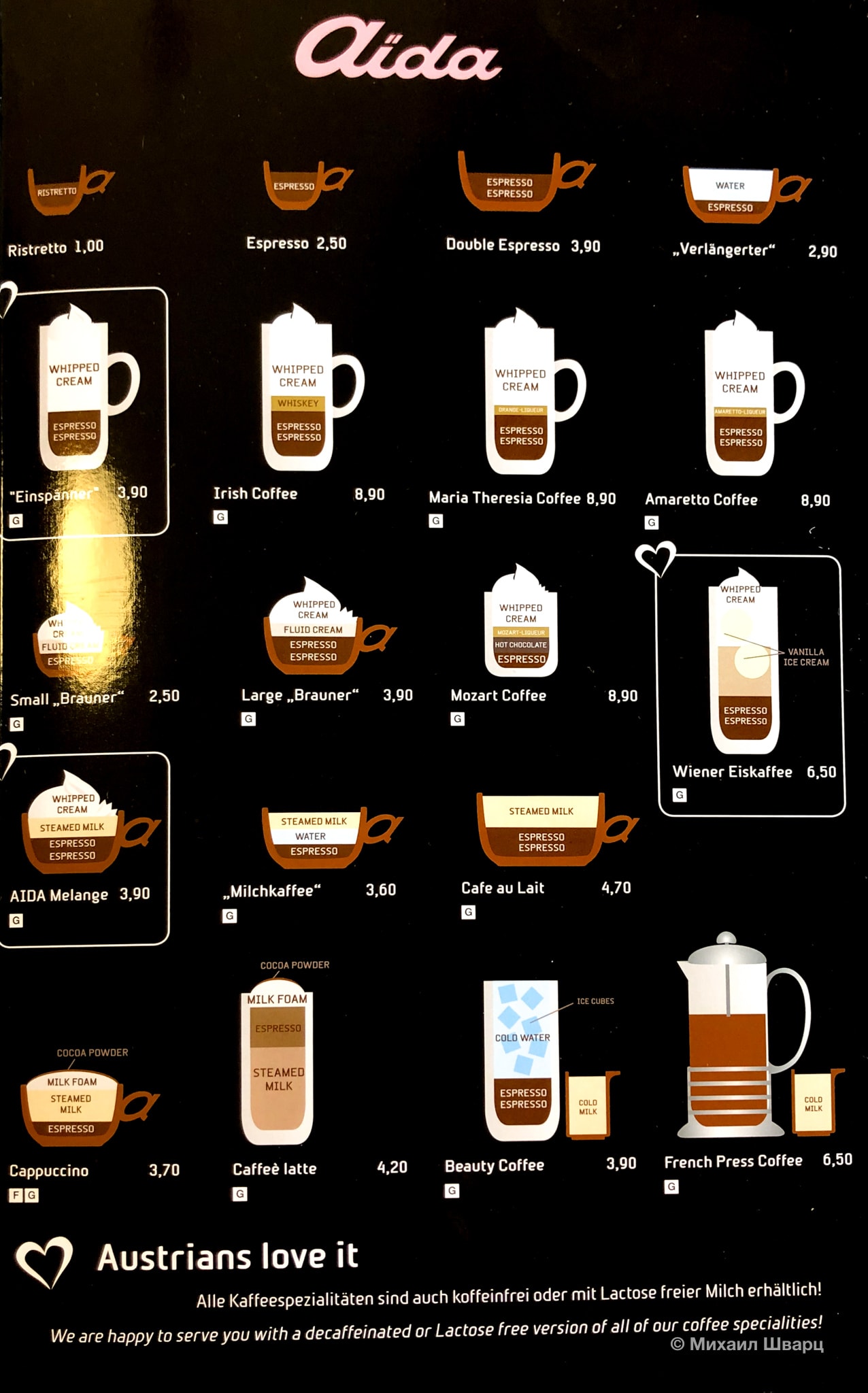 Полезные свойства кофе по венский