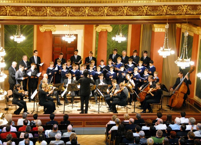 Выступление Венского хора мальчиков