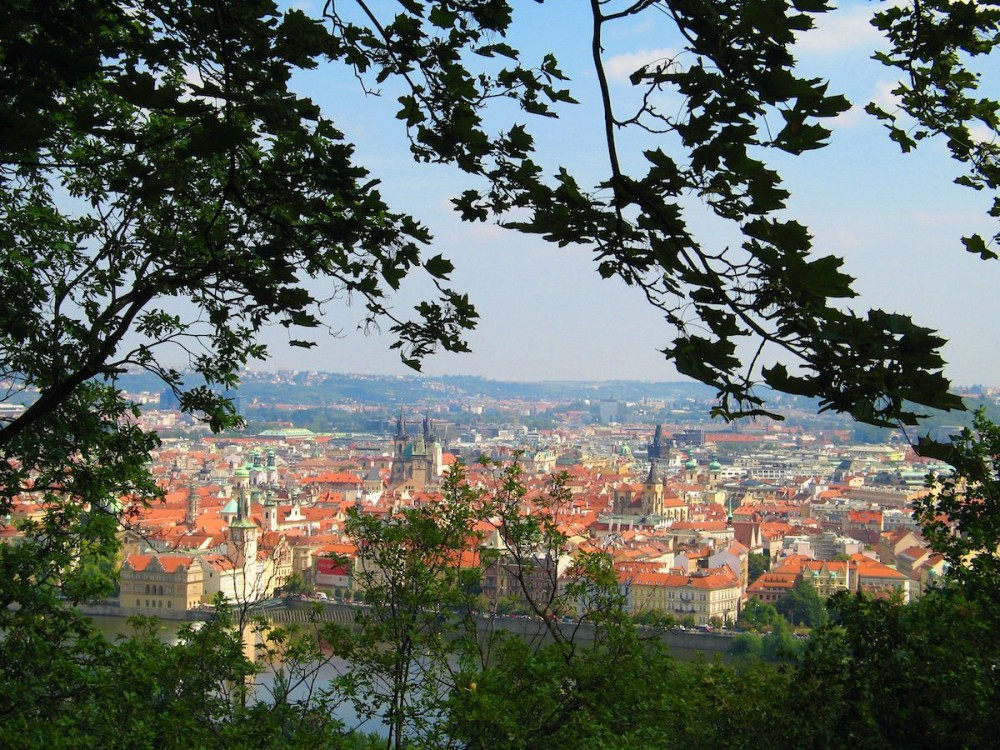 Прага: прогулка по Саду Кинских