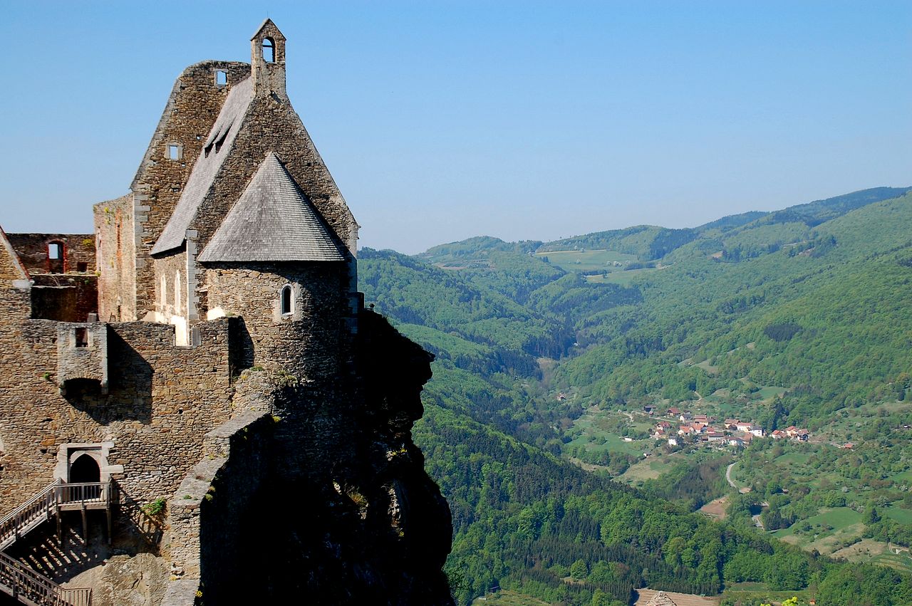 Замок Аггштайн (Burgruine Aggstein)