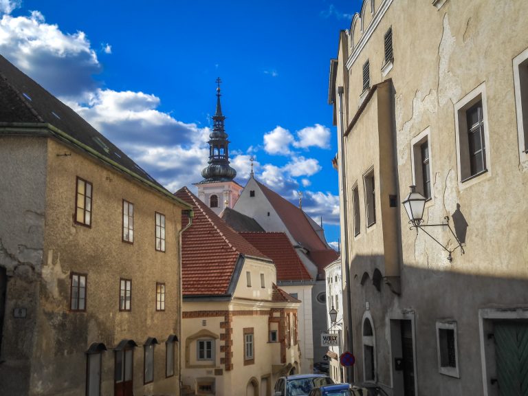 Кремс - город, где заканчивается долина Вахау