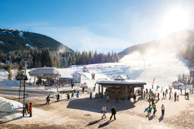 Канадский зимний курорт Уистлер-Блэккомб (Whistler Blackcomb)