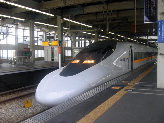 Shinkansen Trains в Японии 