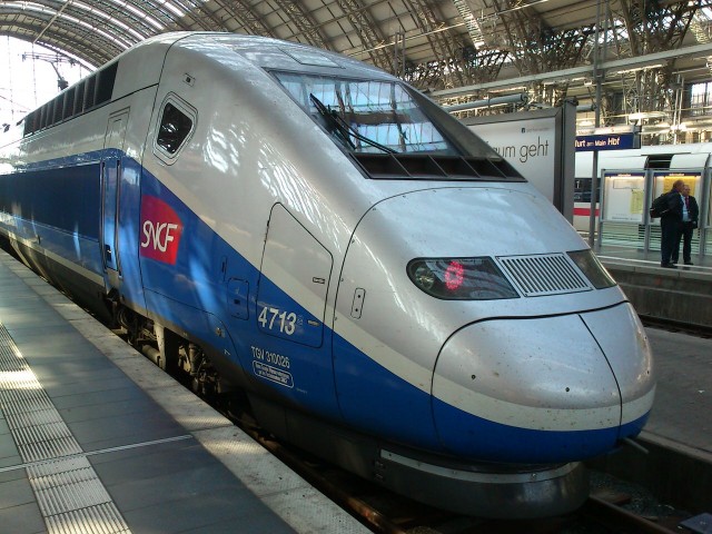 Train a Grande Vitesse во Франции