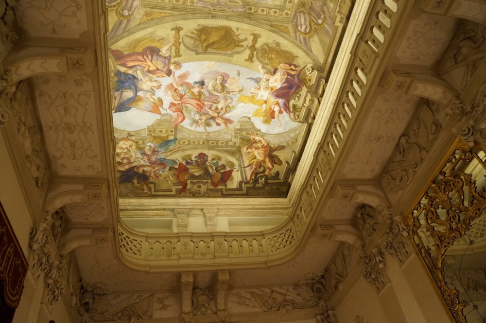Потолочные фрески в стиле барокко