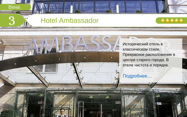 Отель Hotel Ambassador