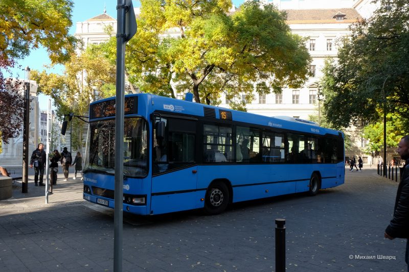Автобус в Будапеште